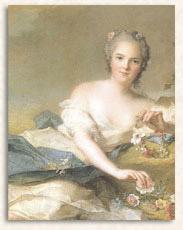 Jjean-Marc nattier Anne Henriette of France represented as Flora Norge oil painting art